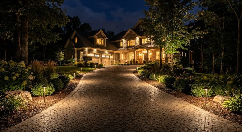 Driveway Lighting Installation in Littleton, CO