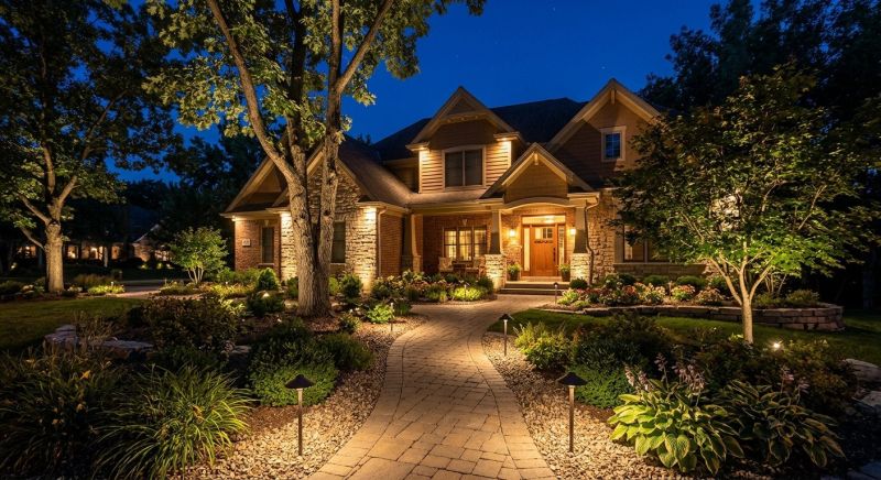 Garden Lighting Installation in Kansas City, MO