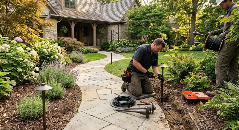 Landscape Electrical Service in Olathe, KS