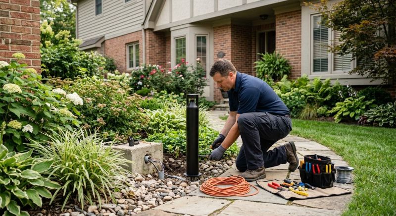 Outdoor Lighting Installation in Kansas City, KS