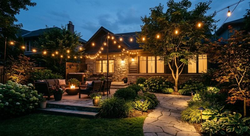 Patio Lights Installation in Kansas City, MO