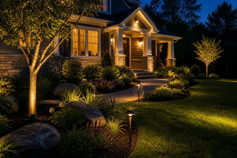 Walkway Lighting Installation in Heber City, UT